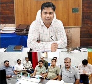 अपर कलेक्टर ने ली राजनैतिक दलों के पदाधिकारियों की बैठक